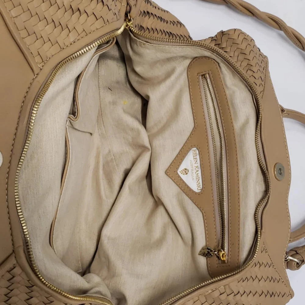 Helen Kaminski Woven Leather‎ Shoulder Bag